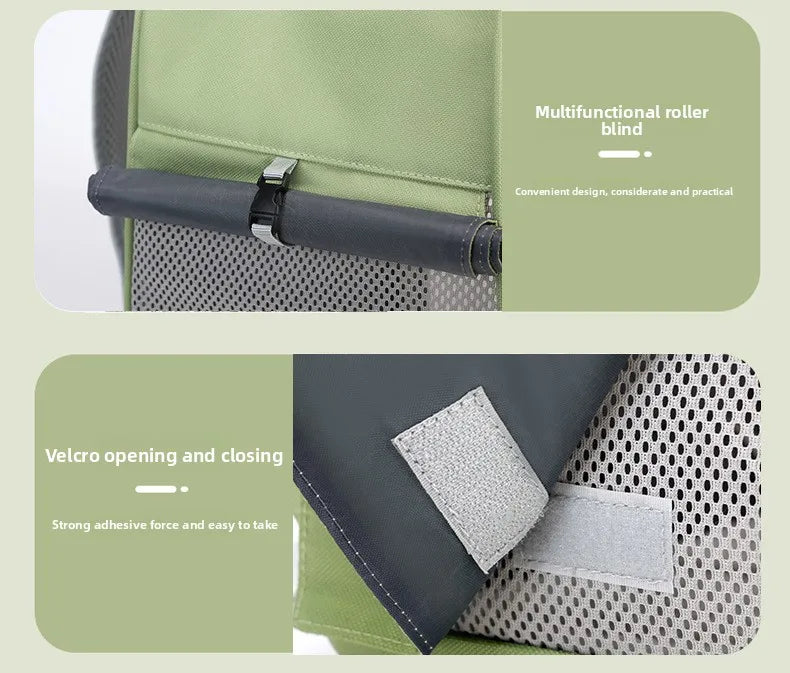 Cat backpack  outing schoolbag  double-shoulder pet bag  cat for travel  dog and cat supplies  transparent large-capacity portab