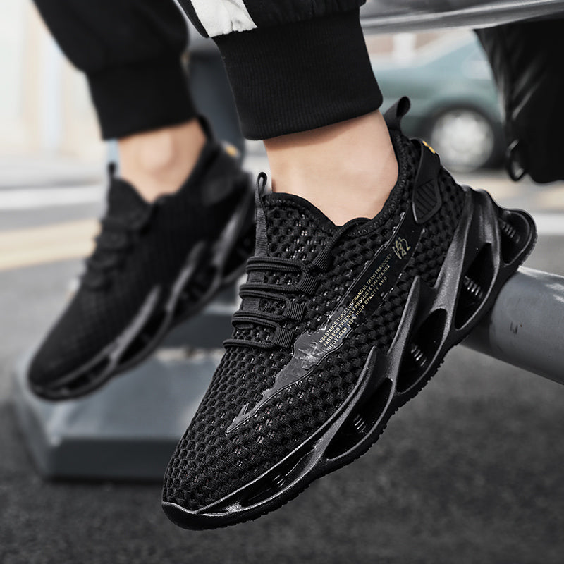 Men Shoes Summer 2023 New Breathable Mesh Hollow Tennis Shoes Man Running Sneakers Casual Sports Walking Shoes Tenis Masculino