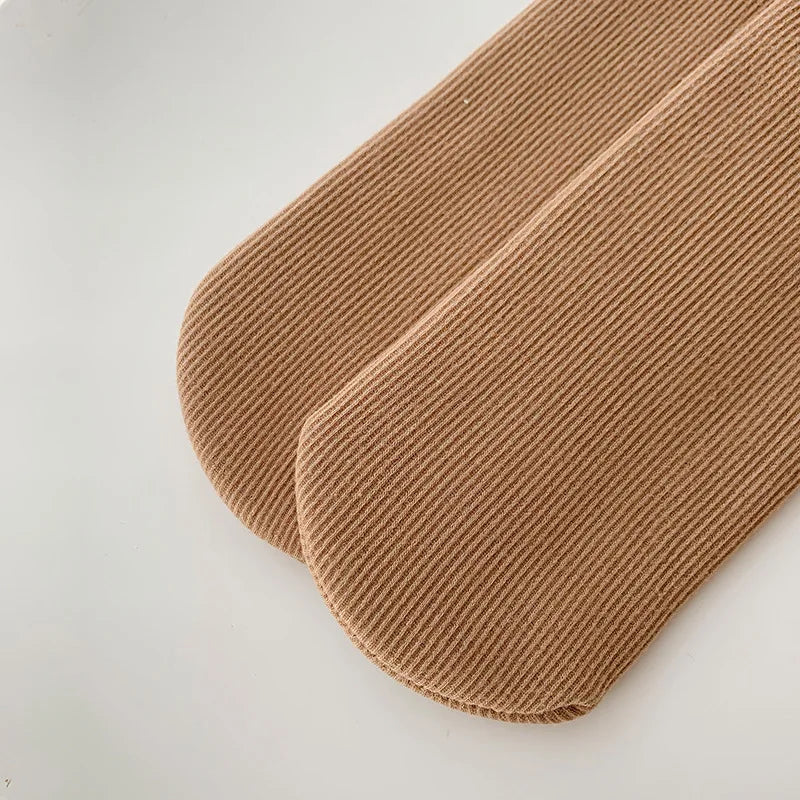 5 Pairs Snow Socks For Women Autumn Winter Socks With Fuzzy Thickened Warm Sleeping Floor Stockings Women's Solid Color Socks