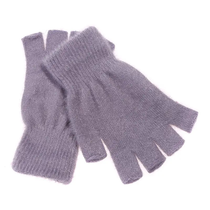 Children's Hat Scarf Gloves Suit Wool Monochrome Fried Dough Twists Warm Three Piece Children's Hat Scarf Gloves Suit