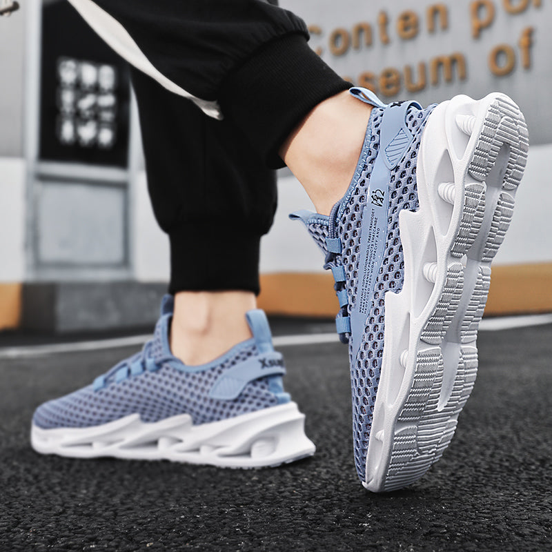 Men Shoes Summer 2023 New Breathable Mesh Hollow Tennis Shoes Man Running Sneakers Casual Sports Walking Shoes Tenis Masculino
