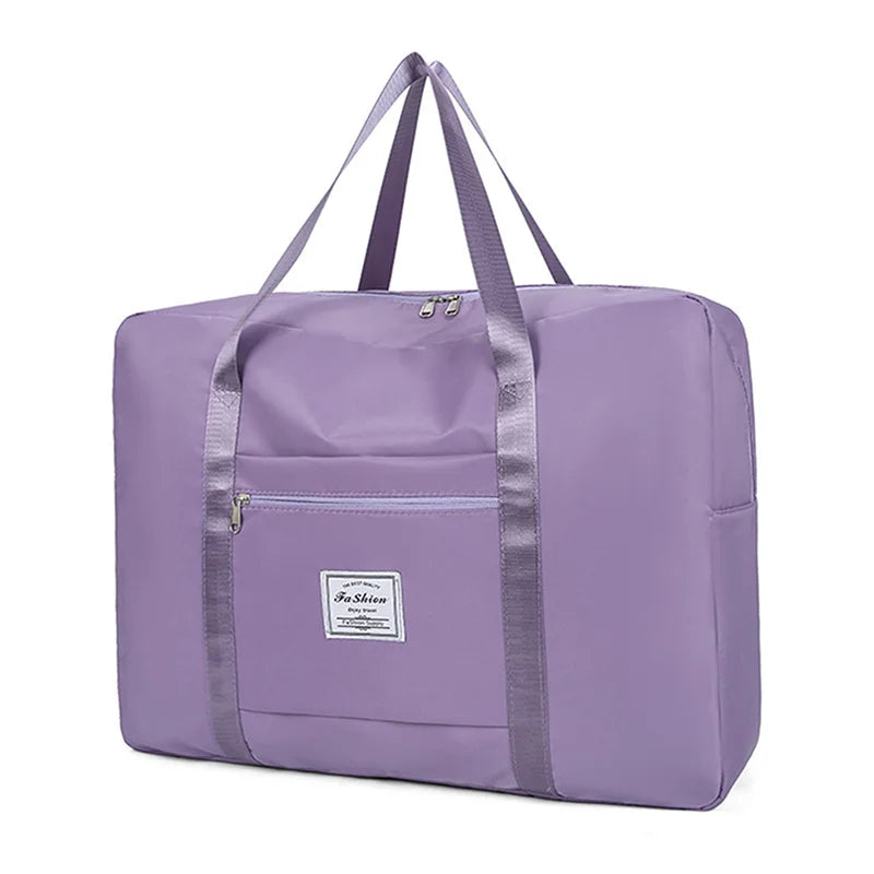 Large Capacity Folding Travel Bags Waterproof Luggage Tote Handbag Travel Duffle Bag Gym Yoga Storage Shoulder Bag For Women Men