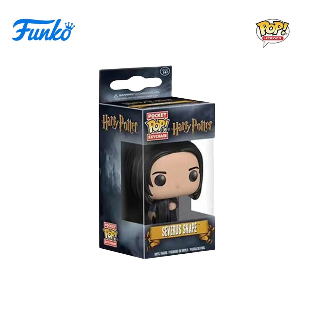 FUNKO POP Classic Film characters Dumbledore Harry Potter Lord Voldemort Hermione Toy Figures Collection Model Toys Key Chain
