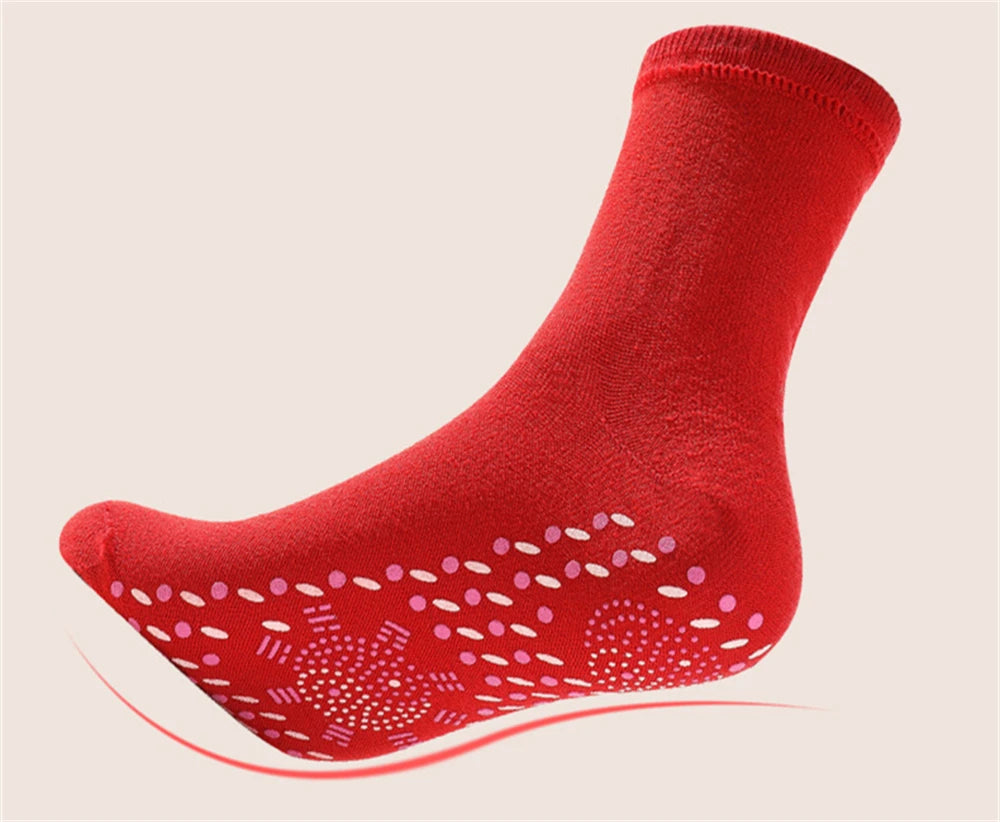 Winter Warm Magnetic Socks for Men and Women, Self-Heating Massage Therapy Comfortable Socks