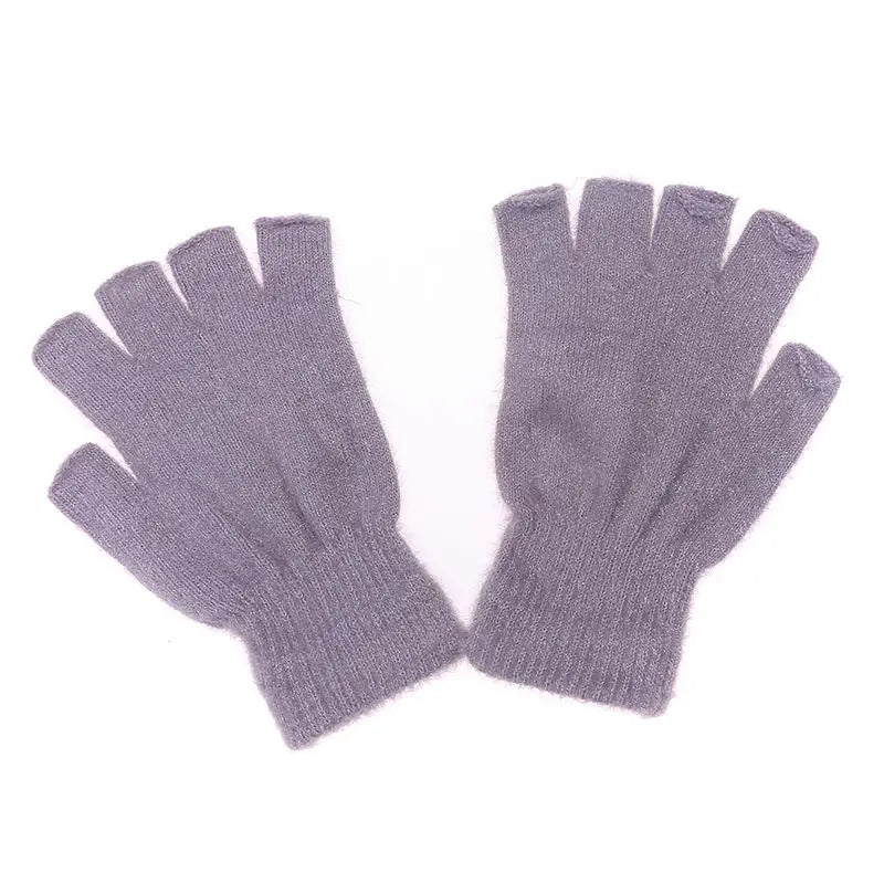 Children's Hat Scarf Gloves Suit Wool Monochrome Fried Dough Twists Warm Three Piece Children's Hat Scarf Gloves Suit
