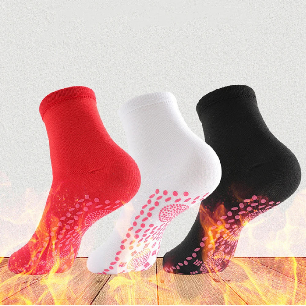 Winter Warm Magnetic Socks for Men and Women, Self-Heating Massage Therapy Comfortable Socks