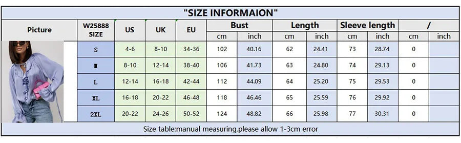 Fashion Fall Ruffles Blouse Women 2025 Autumn Winter Long Sleeve Loose Lace-up Shirts And Blouses Tops Elegant