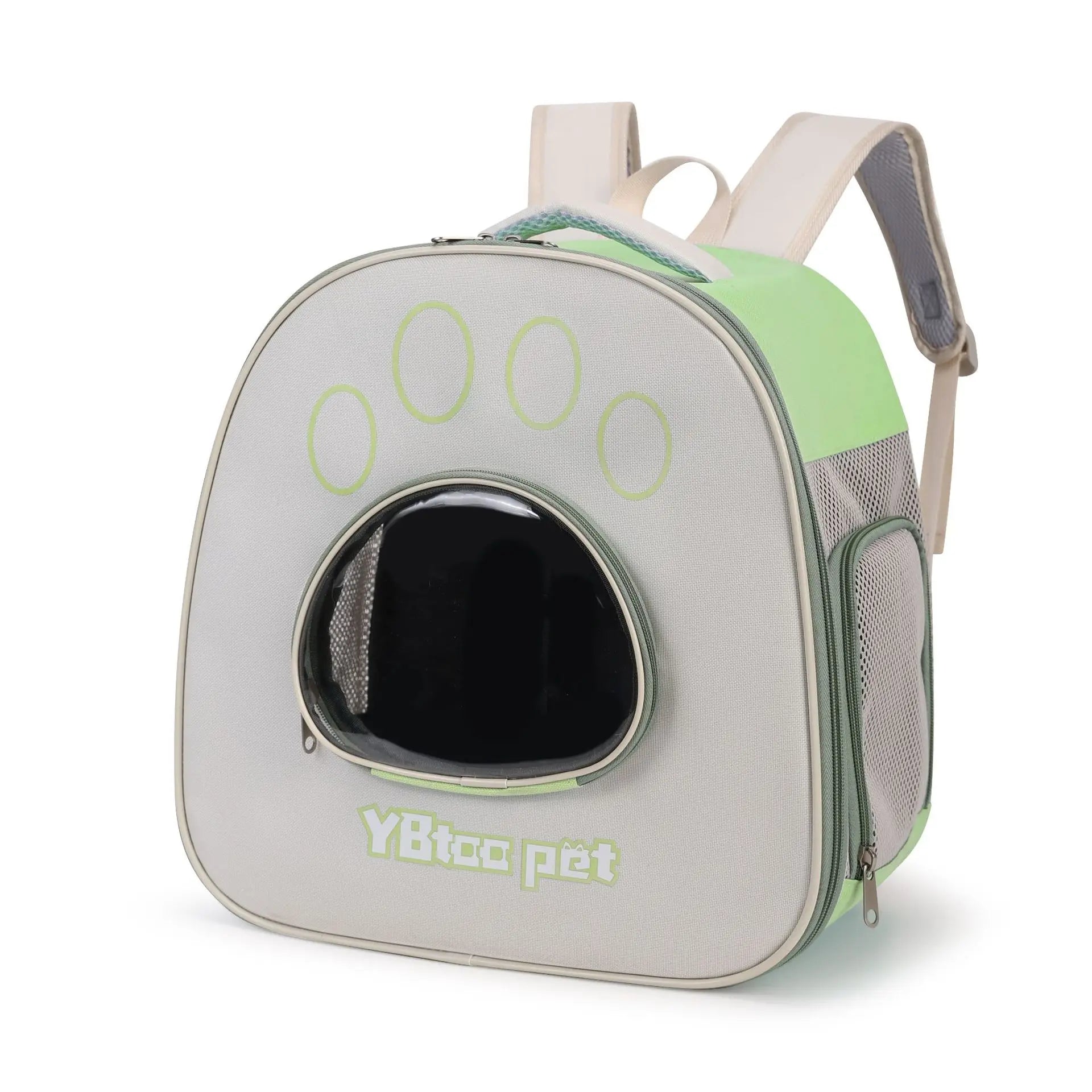 Cat backpack  outing schoolbag  double-shoulder pet bag  cat for travel  dog and cat supplies  transparent large-capacity portab