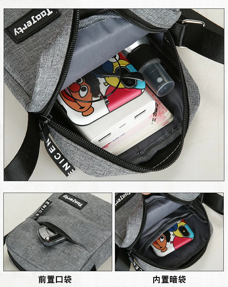 High Quality Men's Handbags Oxford Bag For Man Male Cross Body Shoulder Messenger Bags  Men's Casual Bussiness Handbags