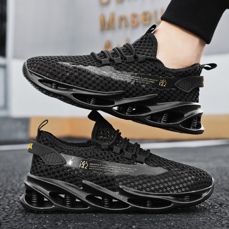 Men Shoes Summer 2023 New Breathable Mesh Hollow Tennis Shoes Man Running Sneakers Casual Sports Walking Shoes Tenis Masculino