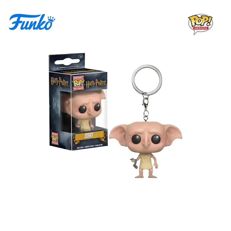 FUNKO POP Classic Film characters Dumbledore Harry Potter Lord Voldemort Hermione Toy Figures Collection Model Toys Key Chain