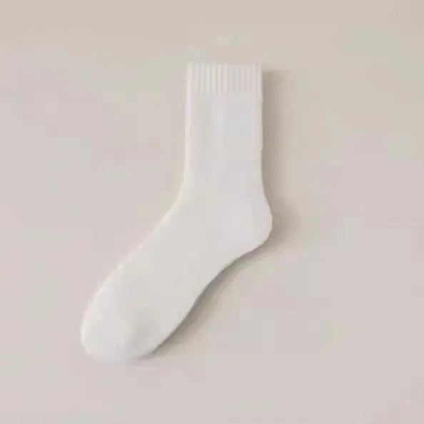 Winter Thermal Socks for Men Thickened Fleece Lined Long Socks Cashmere Feel Heat Retention Cold Weather Warm Sock Outdoor Sking