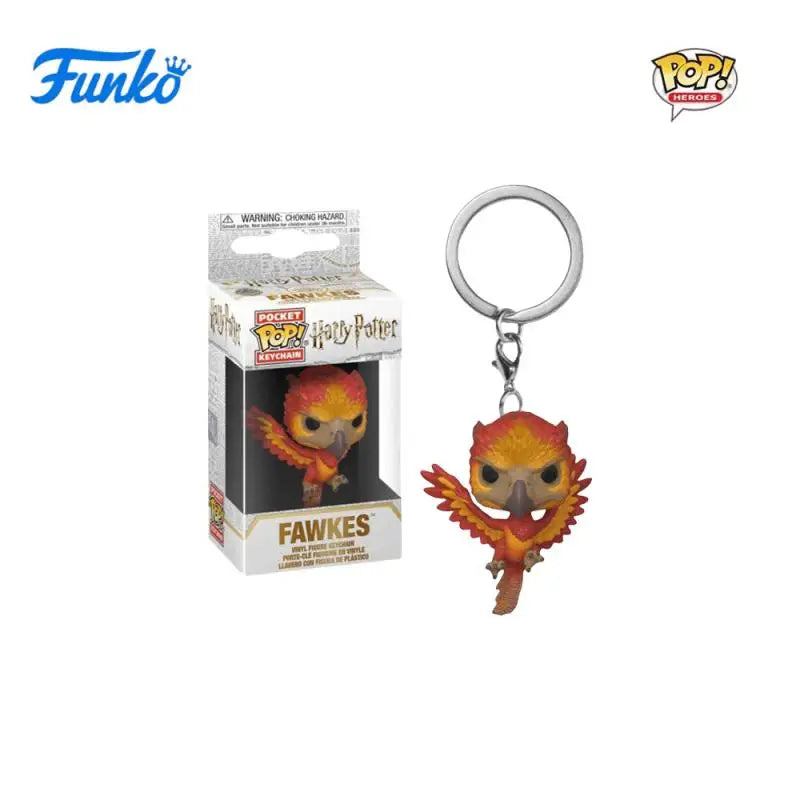 FUNKO POP Classic Film characters Dumbledore Harry Potter Lord Voldemort Hermione Toy Figures Collection Model Toys Key Chain