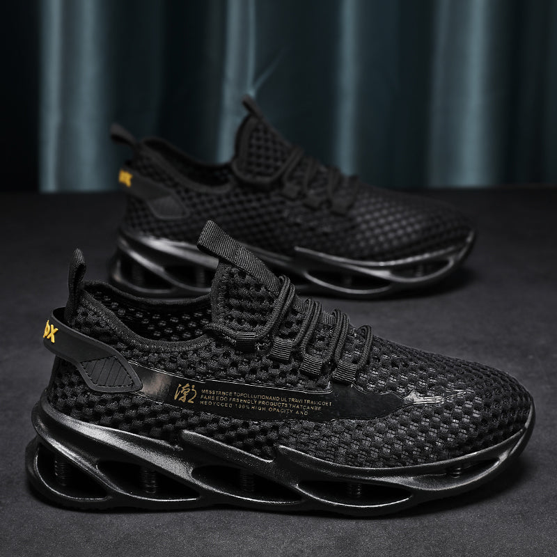 Men Shoes Summer 2023 New Breathable Mesh Hollow Tennis Shoes Man Running Sneakers Casual Sports Walking Shoes Tenis Masculino