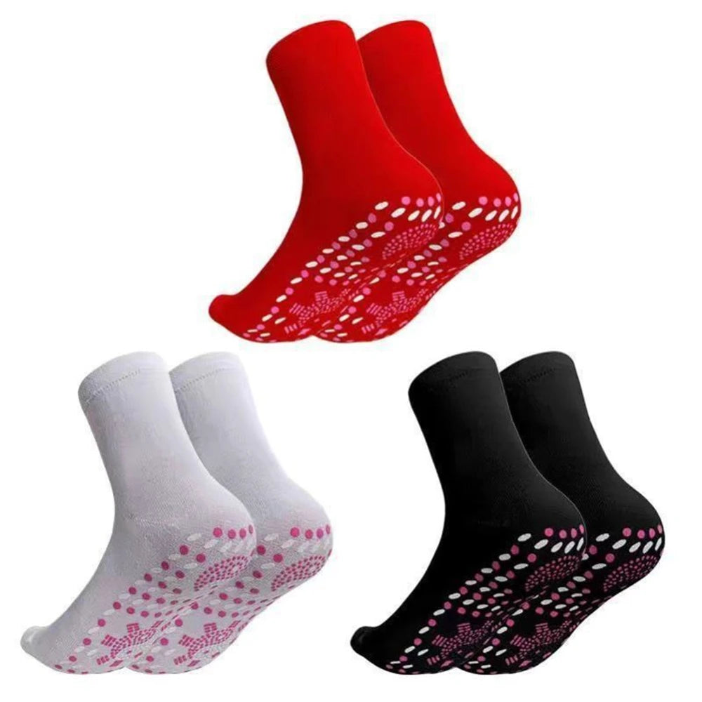 Winter Warm Magnetic Socks for Men and Women, Self-Heating Massage Therapy Comfortable Socks