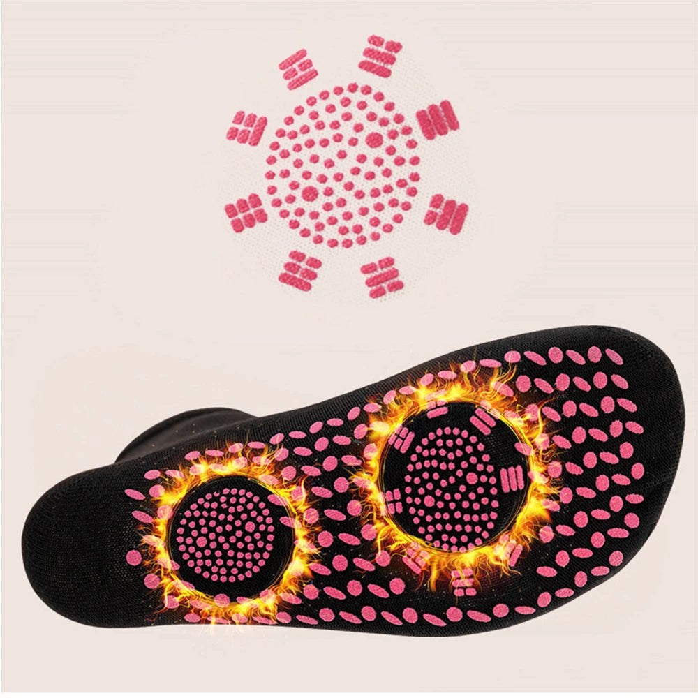 Winter Warm Magnetic Socks for Men and Women, Self-Heating Massage Therapy Comfortable Socks