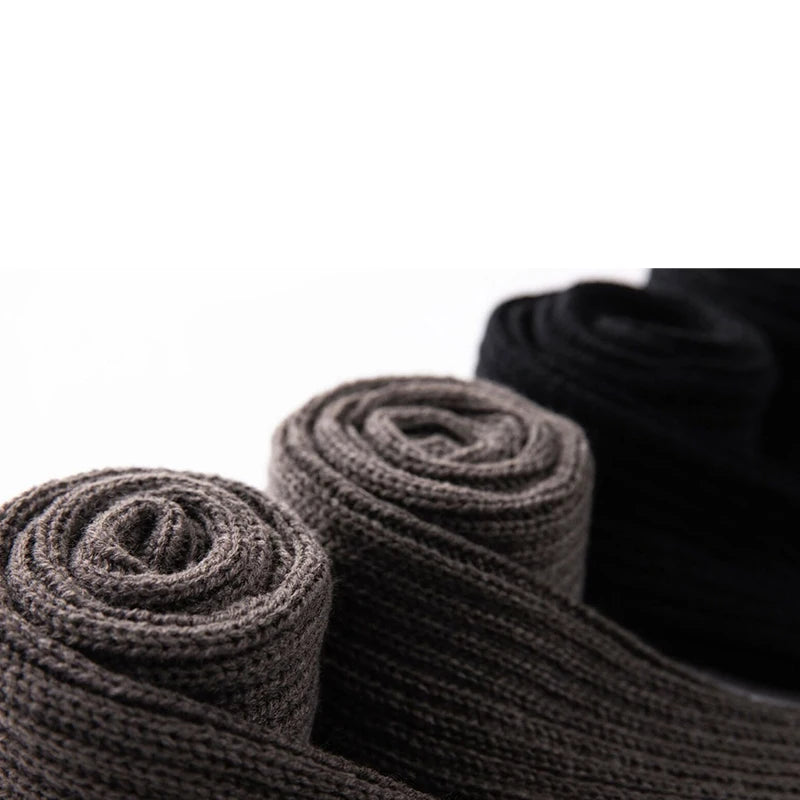 Winter Long Warm Leg Warmers Knitting Knee High Socks Girl Boot Topper Sock Skinny Stockings Knitted Crochet Long Socks