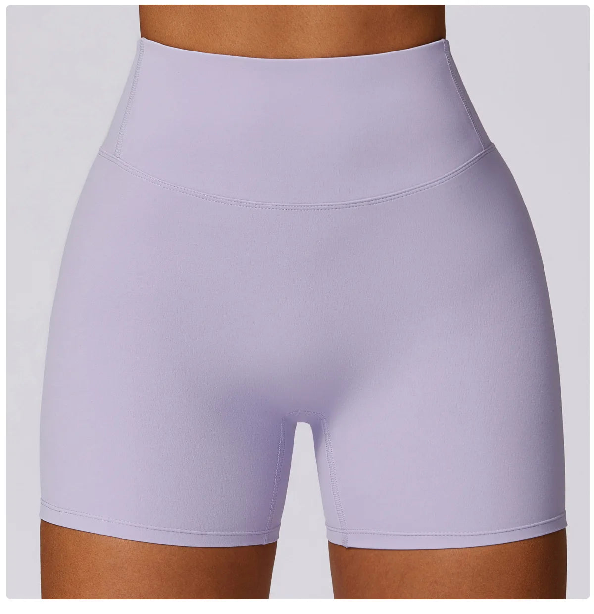 High Waist Workout Shorts Gym Wear Woman Fitness Outfits Yoga Pants Women Soft Workout Tights Spandex Solid Seamless Shorts
