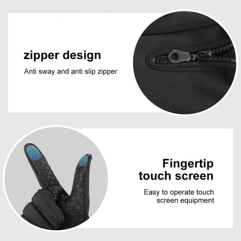 Winter Gloves For Men and Women Waterproof Windproof Cold Gloves Snowboard Motorcycle Riding Driving Warm Touchscreen