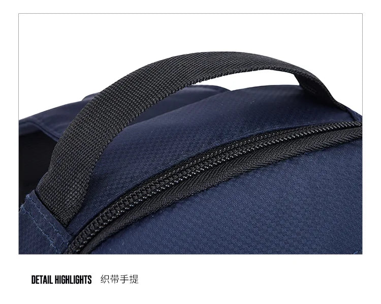 Chest Bag For Men New Large Capacity Shoulder Korean Version Travel Lightweight Nylon Crossbody Bag Backpack